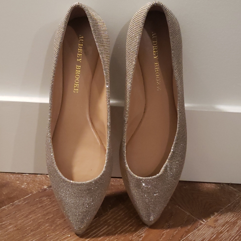 Silver flats - Audrey Brooke